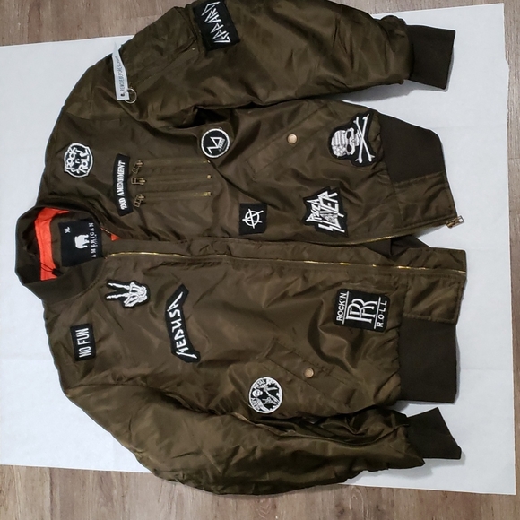 American Stitch Other - ARMY GREEN BOMBER JACKET